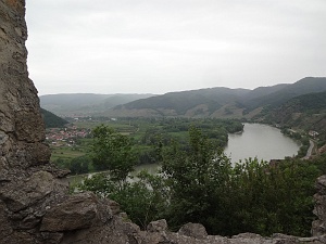 View from Durnstein ruins